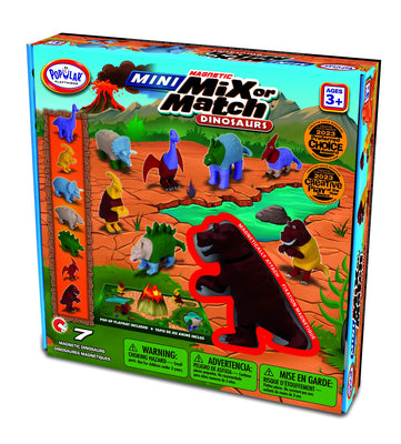 Popular Playthings - Magnetic Mix or Match Mini Dinosaurs