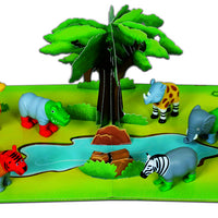 Popular Playthings - Magnetic Mix or Match Mini Jungle Animals