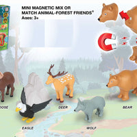 Popular Playthings - Magnetic Mix or Match Mini Forest Animals