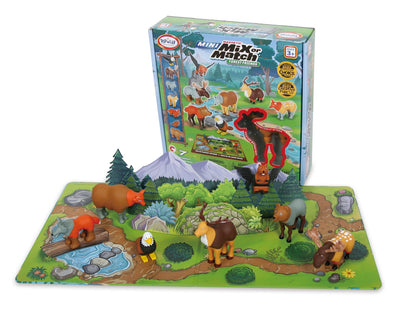 Popular Playthings - Magnetic Mix or Match Mini Forest Animals