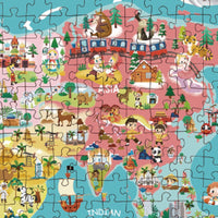 Tookyland - Jigsaw Puzzle World Map 500 Piece