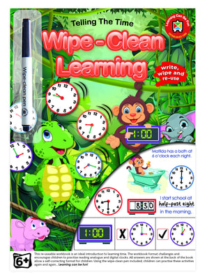 LCBF - Wipe-Clean Learning Telling the Time