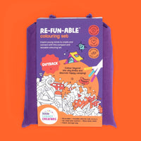 Little Change Creators - Re-Fun-Able Reusable Colouring Set Outback