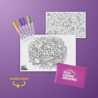 Little Change Creators - Re-Fun-Able Pocket Reusable Colouring Set Magic!