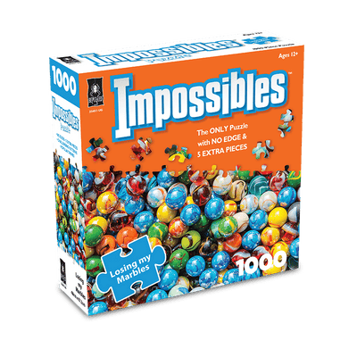 Impossibles Puzzle 1000 piece Losing my Marbles