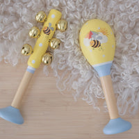 Koala Dream - Music Set 2 piece Buzzy Days Maraca & Bell Stick