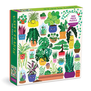 Mudpuppy - Puzzle 500 piece Happy Plants