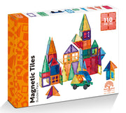 Learn & Grow Toys - Magnetic Tiles Builders Pack 110 piece