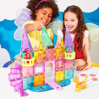 Magna-Tiles - Castle DLX + MicroMags 48 piece
