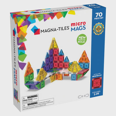 Magna-Tiles - MicroMags 70 piece