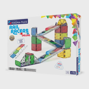 Magna-Tiles - Rail Racers Deluxe 90 piece
