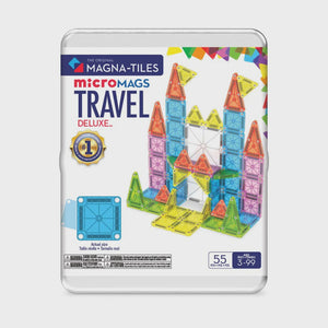 Magna-Tiles - MicroMags Travel Set Deluxe 55 piece