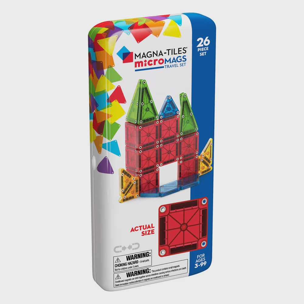 Magna-Tiles - MicroMags Travel Set 26 piece