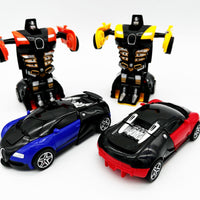 Bugatti Transforming Robot Car