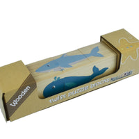 Kaper Kidz - Wooden Twist Puzzle Block Sea Animal