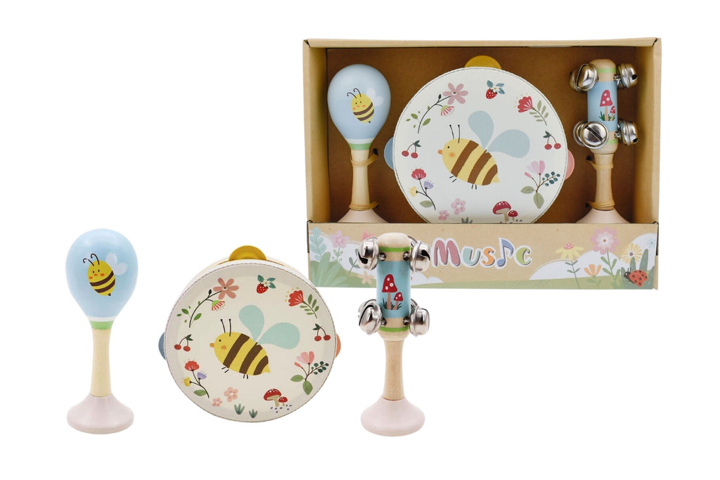 Kaper Kidz - Music Set 3 piece Spring Insect Assorted Styles