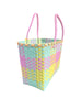 Nibbanah - Recycled Plastic Basket Adult Rectangle Assorted Colours