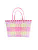 Nibbanah - Recycled Plastic Basket Adult Rectangle Assorted Colours