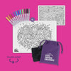 Little Change Creators - Re-Fun-Able Reusable Colouring Set Our World