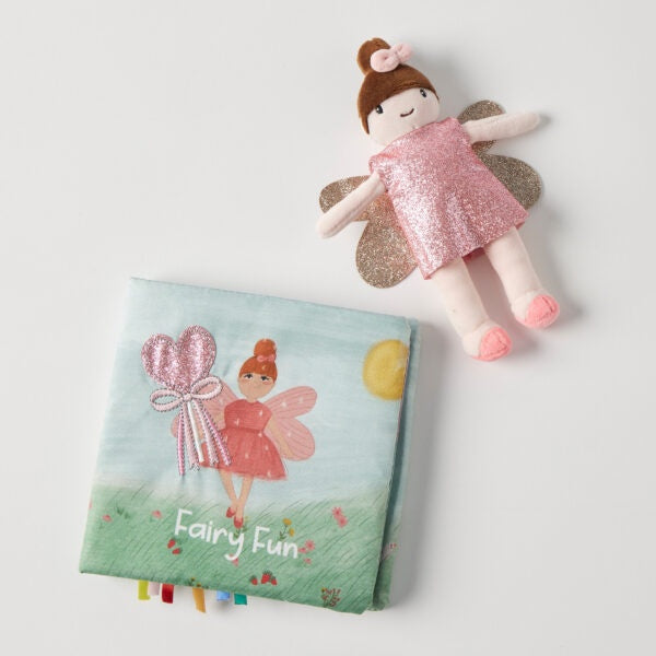 Jiggle & Giggle - Activity Fabric Book with Toy Fairy
