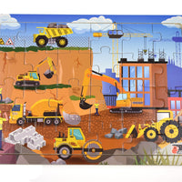 Koala Dream - Tray Puzzle 24 piece Construction Site