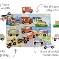 Koala Dream - Chunky Puzzle Aussie Transport Vehicles