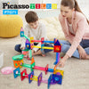 Picasso Tiles - Magnetic Building Tiles Marble Run Set 71 piece