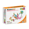 Picasso Tiles - Mini Magnetic Building Tiles Marble Run Track Travel Set 45 piece