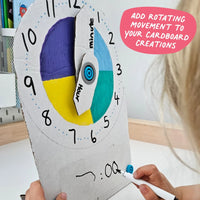 Makedo - Cardboard Construction System Roto-Ring 16 piece