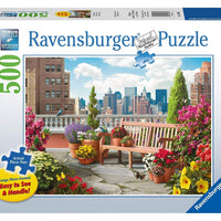 Ravensburger - Puzzle 500 piece Large Format Rooftop Garden