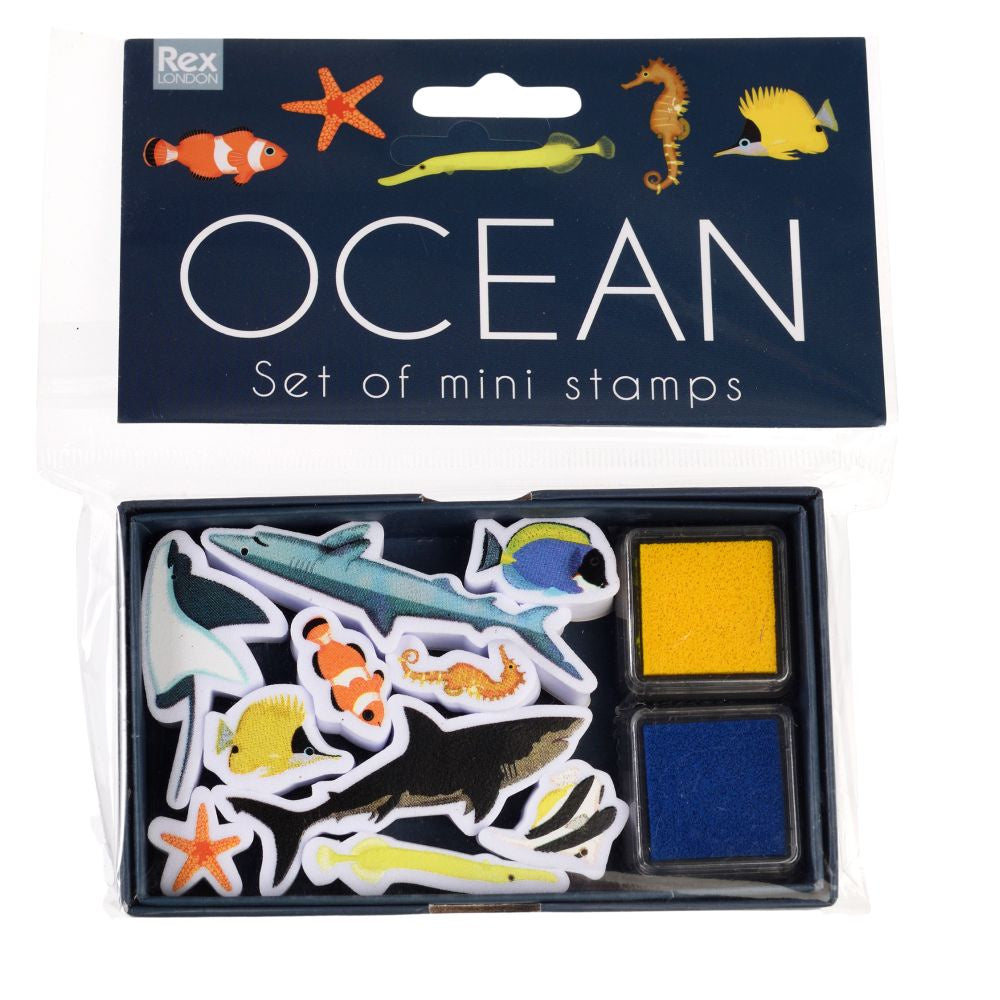 Rex London - Set of Mini Stamps Ocean