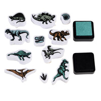 Rex London - Set of Mini Stamps Prehistoric Land