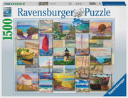 Ravensburger - Puzzle 1500 piece Coastal Collage
