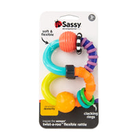 Sassy Baby - Twist-A-Roo Flexible Teether Rattle