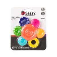 Sassy Baby - Flower Teether Rattle