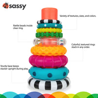 Sassy Baby - Stacks of Circles Ring Stacker