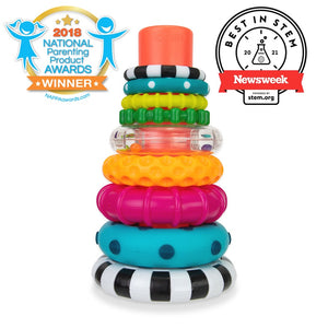 Sassy Baby - Stacks of Circles Ring Stacker