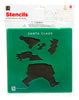 EC - Stencils Christmas 6 piece