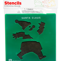 EC - Stencils Christmas 6 piece