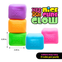 Schylling - NeeDoh Nice Cube Glow