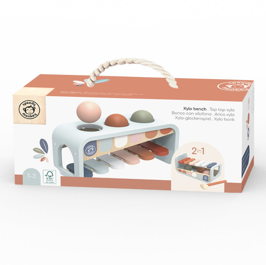 Speedy Monkey - Xylo Bench 2-in-1