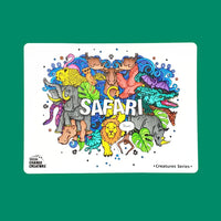 Little Change Creators - Re-Fun-Able Reusable Colouring Set Safari