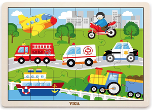 Viga - Jigsaw Puzzle 24 piece Vehicles