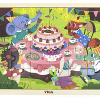 Viga - Jigsaw Puzzle 24 piece Birthday Party