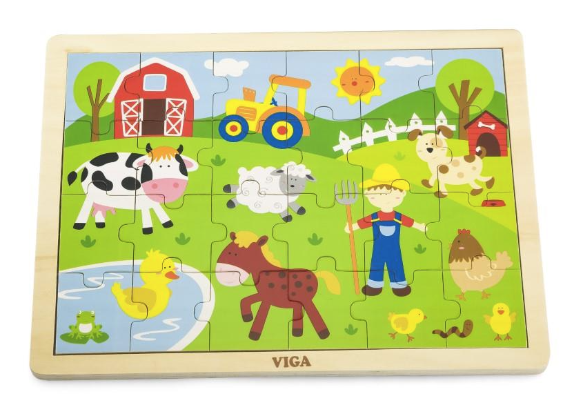 Viga - Jigsaw Puzzle 24 piece Farm