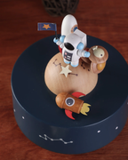 Woody Lands Crafts - Music Box Space Travel