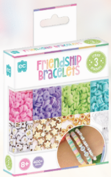 EC - Friendship Bracelet Set Pastel