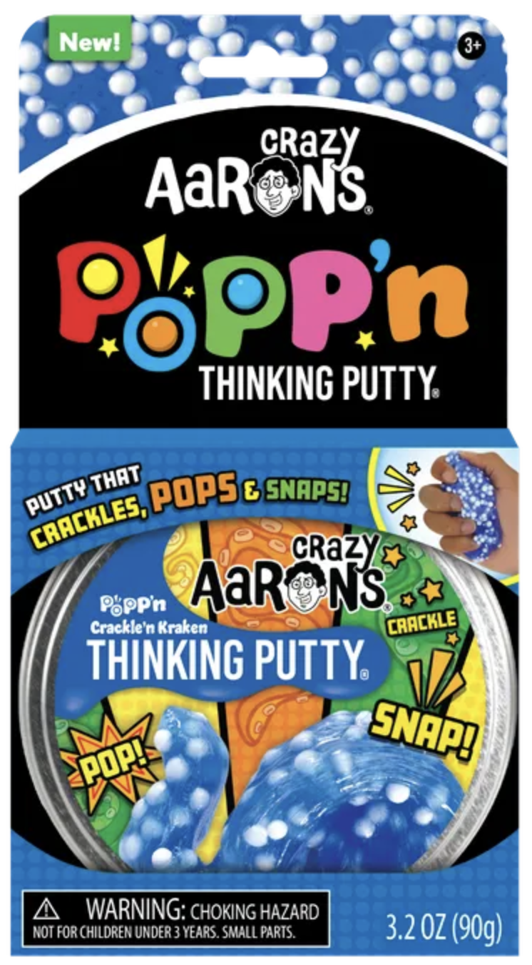 Crazy Aaron's - Thinking Putty Popp'n Crackle'n Kracken