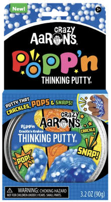 Crazy Aaron's - Thinking Putty Popp'n Crackle'n Kracken