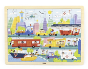 Viga - Jigsaw Puzzle 48 piece City Transportation